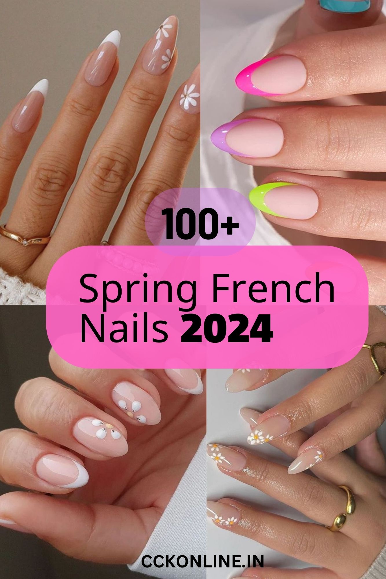 Spring-French-Nails-Designs