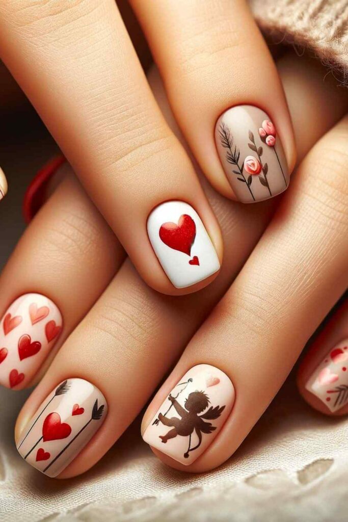 Nail Design Valentine