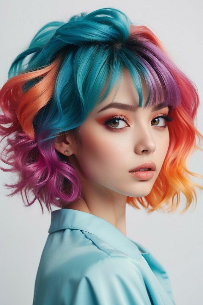 Medium Length Hairstyles with Bangs