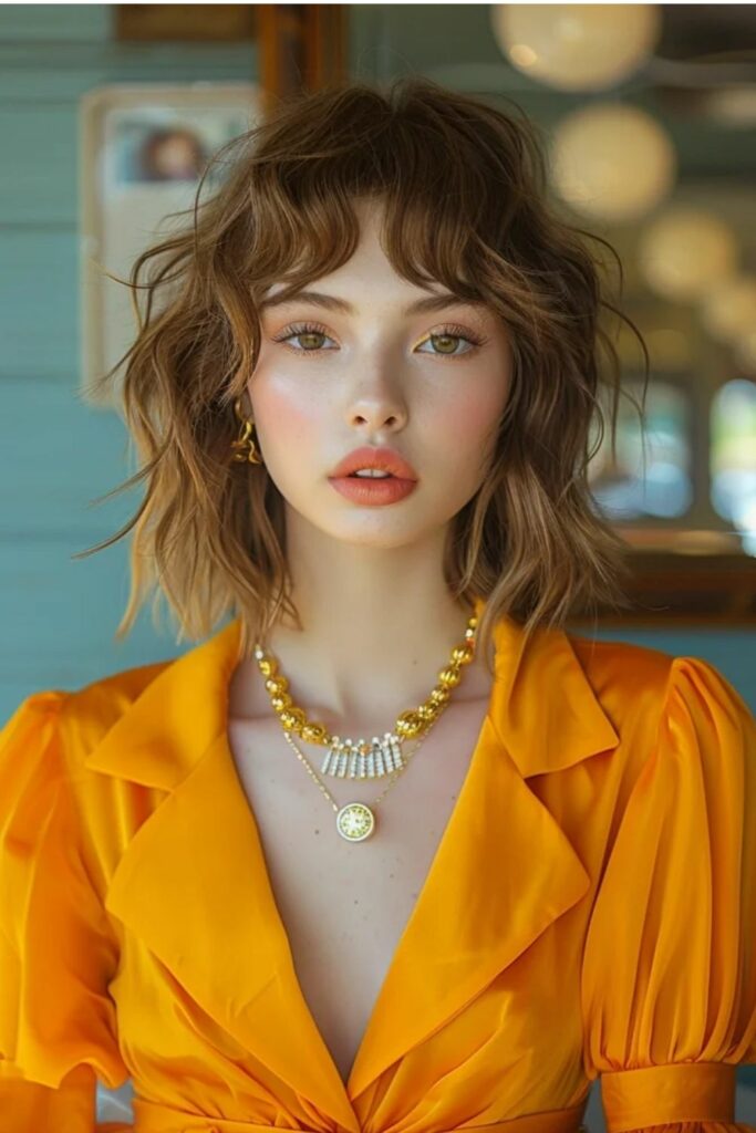 Medium Length Hairstyles with Bangs