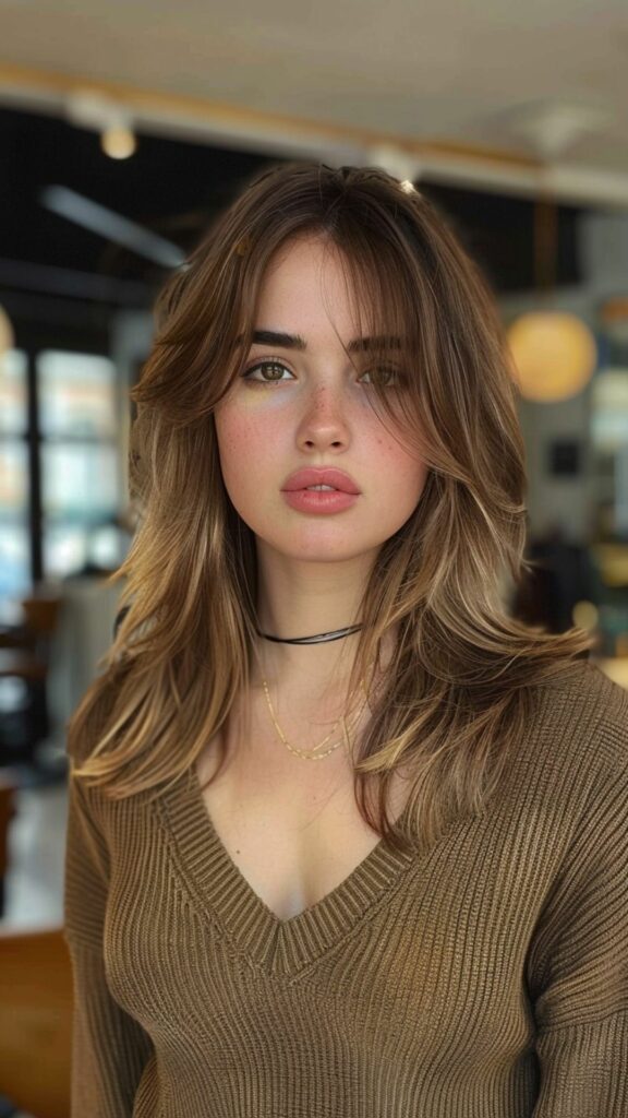 Medium Length Hairstyles with Bangs