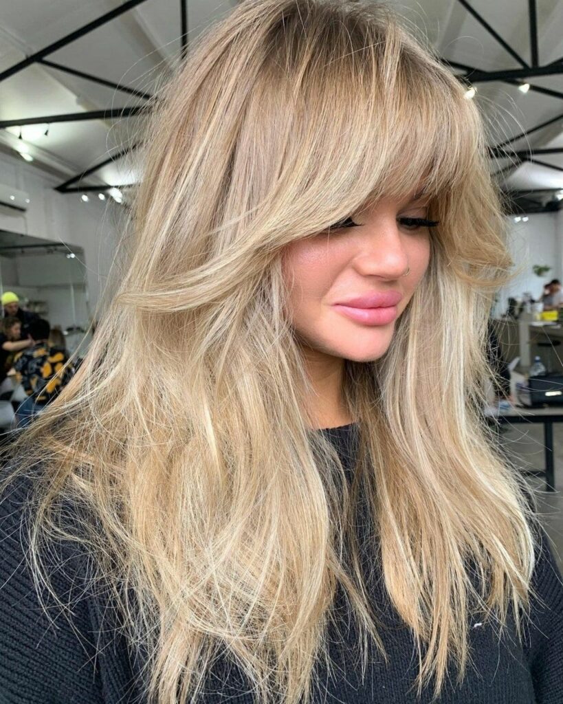 Medium Length Hairstyles with Bangs