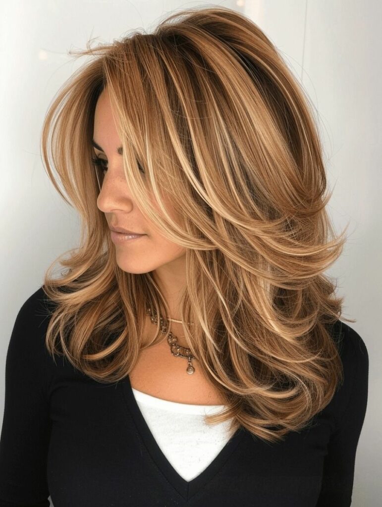 53 Chic Medium-Length Layered Haircuts: Shoulder-Length Styles & Face-Framing Layers 25 Medium-Length Layered Haircuts