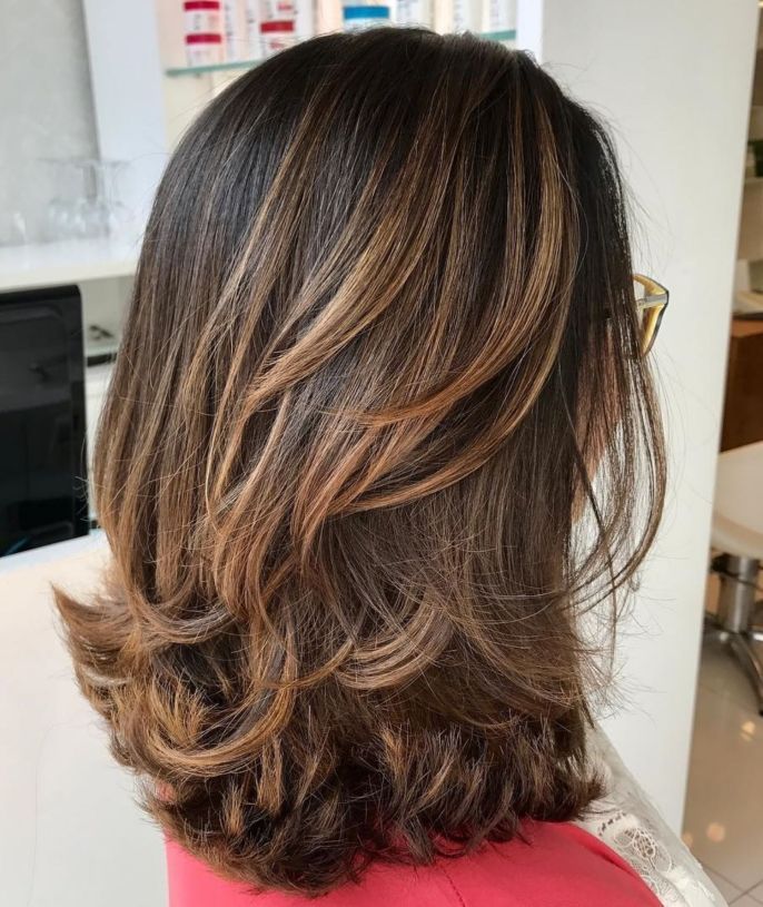 53 Chic Medium-Length Layered Haircuts: Shoulder-Length Styles & Face-Framing Layers 46 Medium-Length Layered Haircuts
