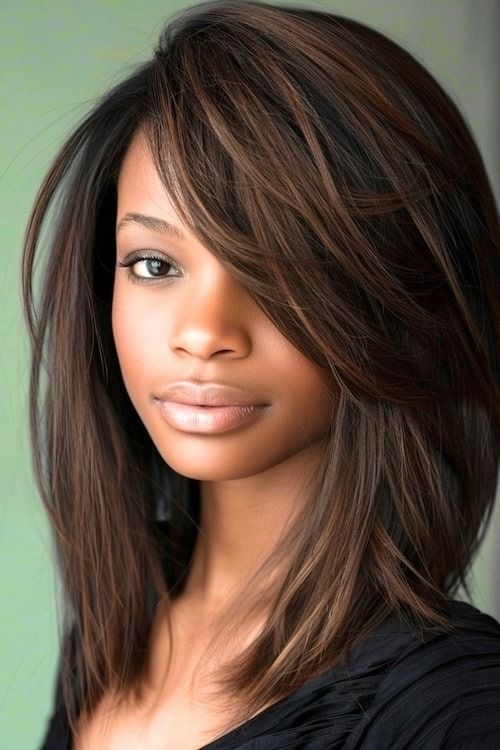 53 Chic Medium-Length Layered Haircuts: Shoulder-Length Styles & Face-Framing Layers 53 Medium-Length Layered Haircuts