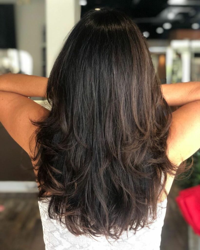 53 Chic Medium-Length Layered Haircuts: Shoulder-Length Styles & Face-Framing Layers 50 Medium-Length Layered Haircuts