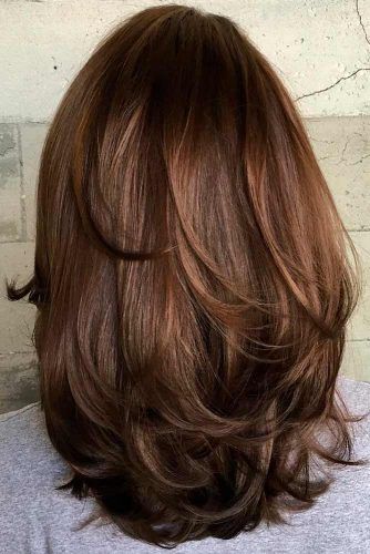 53 Chic Medium-Length Layered Haircuts: Shoulder-Length Styles & Face-Framing Layers 11 Medium-Length Layered Haircuts