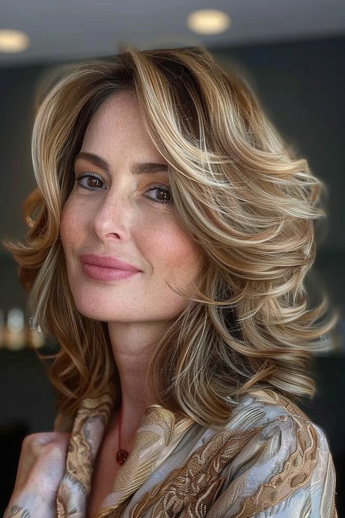 53 Chic Medium-Length Layered Haircuts: Shoulder-Length Styles & Face-Framing Layers 17 Medium-Length Layered Haircuts