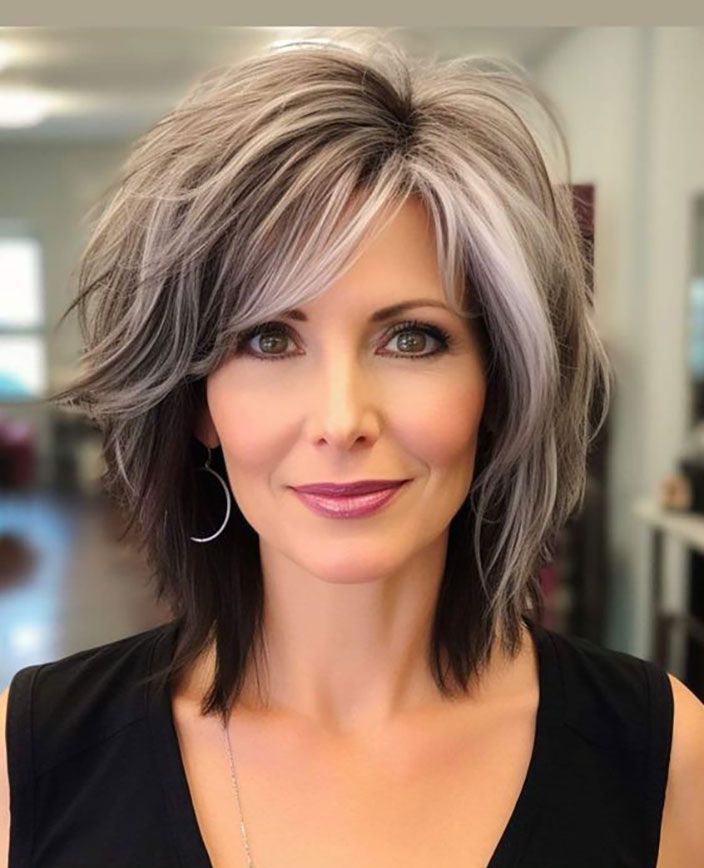 53 Chic Medium-Length Layered Haircuts: Shoulder-Length Styles & Face-Framing Layers 37 Medium-Length Layered Haircuts