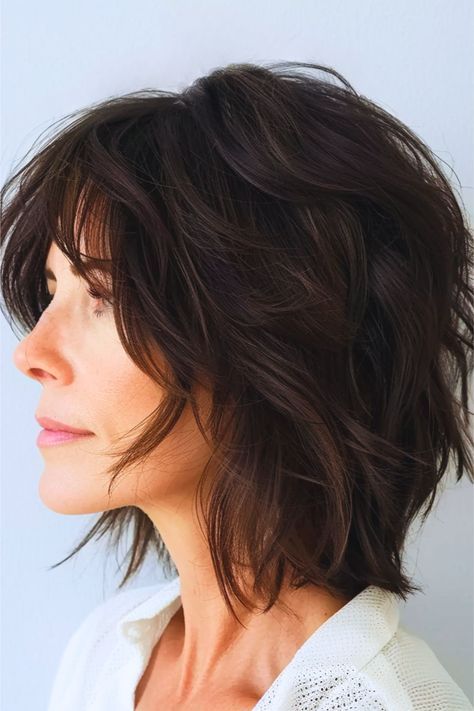 Shag Hairstyles for Women Over 50