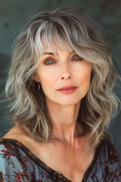 Shag Hairstyles for Women Over 50