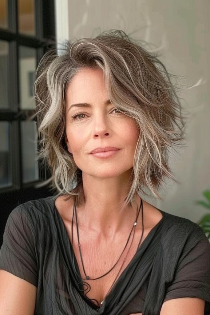 Shag Hairstyles for Women Over 50