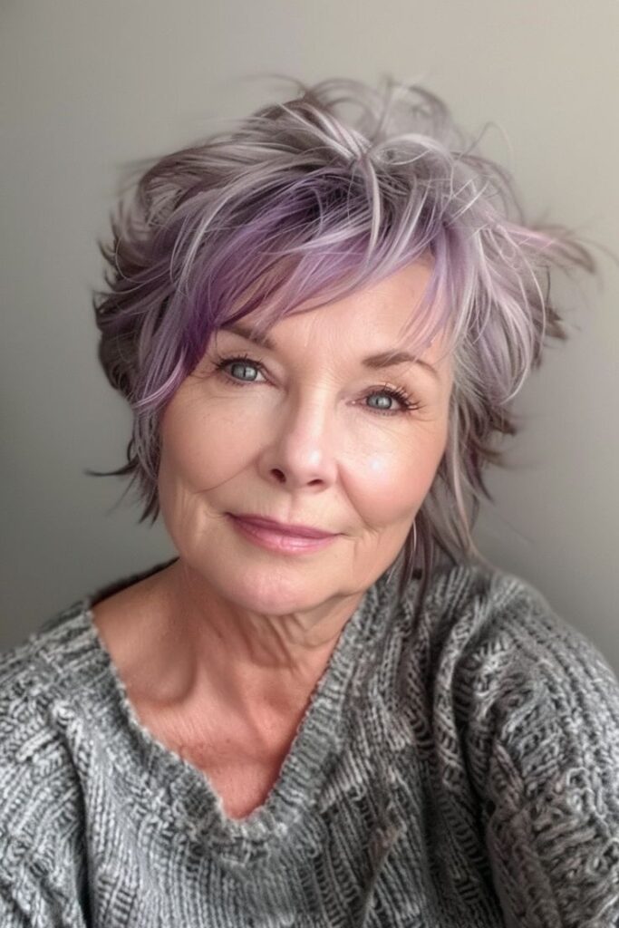 Shag Hairstyles for Women Over 50