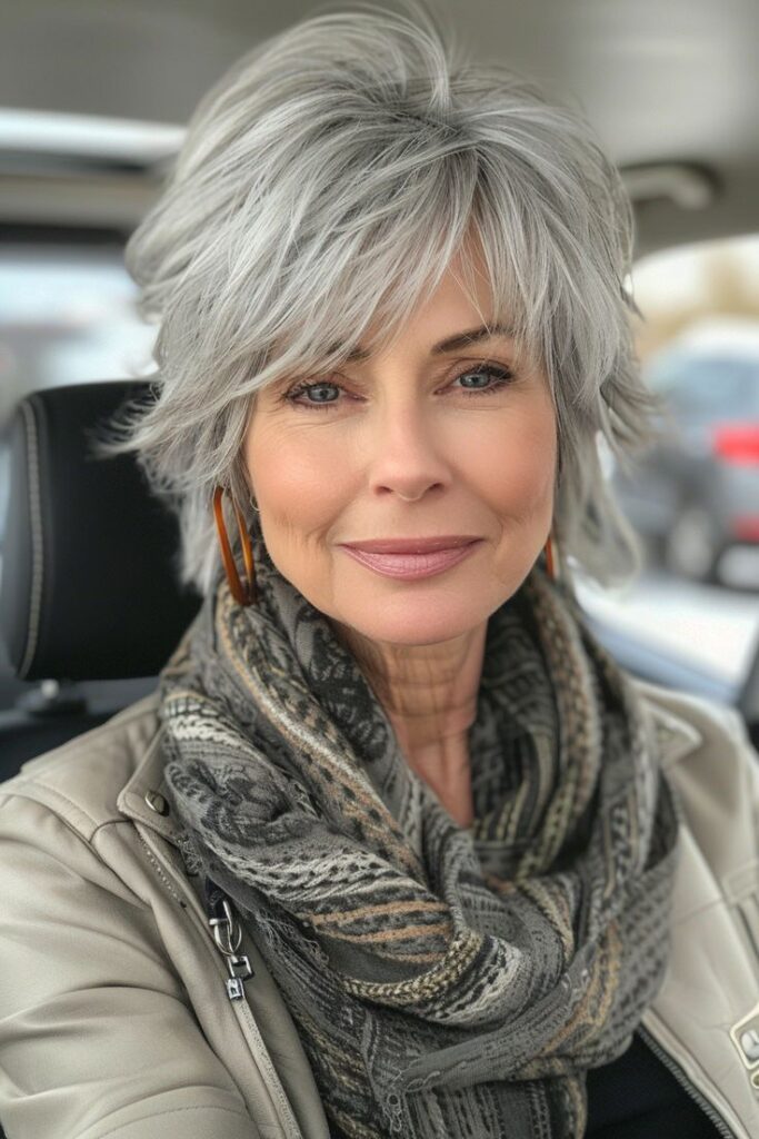 Shag Hairstyles for Women Over 50