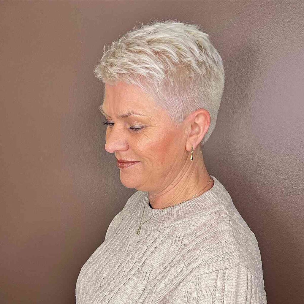 Short Hairstyles for Women Over 60