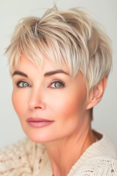 77 Best Short Haircuts for Women Over 50: Stylish & Flattering Hairstyles for Fine Hair 16 Short Hairstyles for Women Over 50