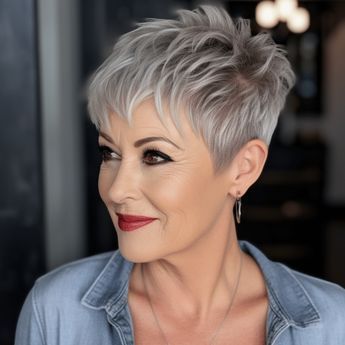 77 Best Short Haircuts for Women Over 50: Stylish & Flattering Hairstyles for Fine Hair 23 Short Hairstyles for Women Over 50