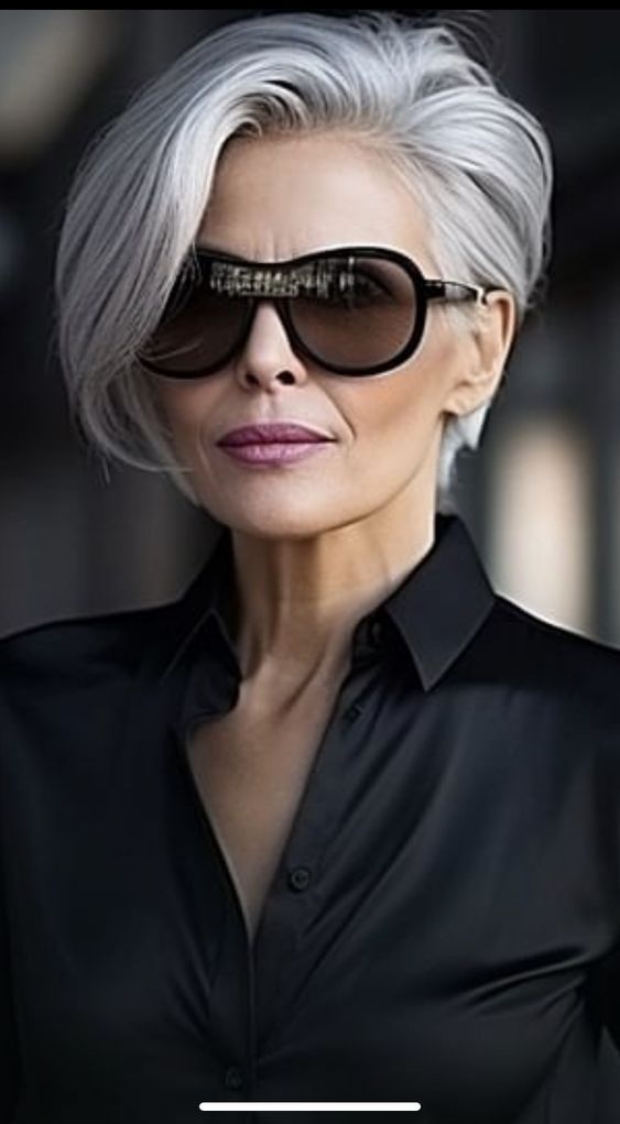 Hairstyles for Women Over 50 with Bangs