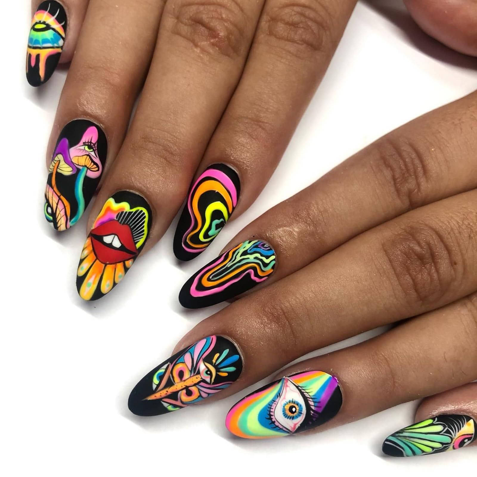 Hippie Nail Designs