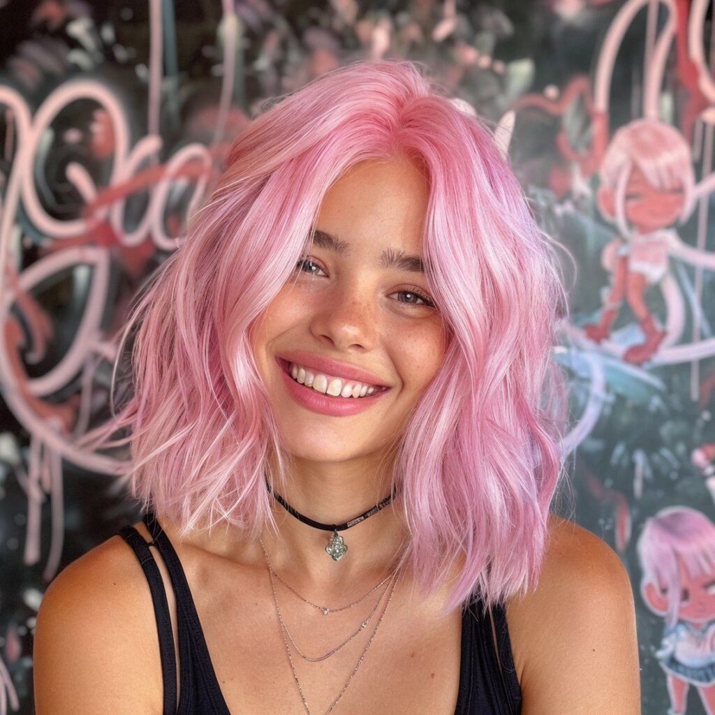 Pink Hair Color Ideas