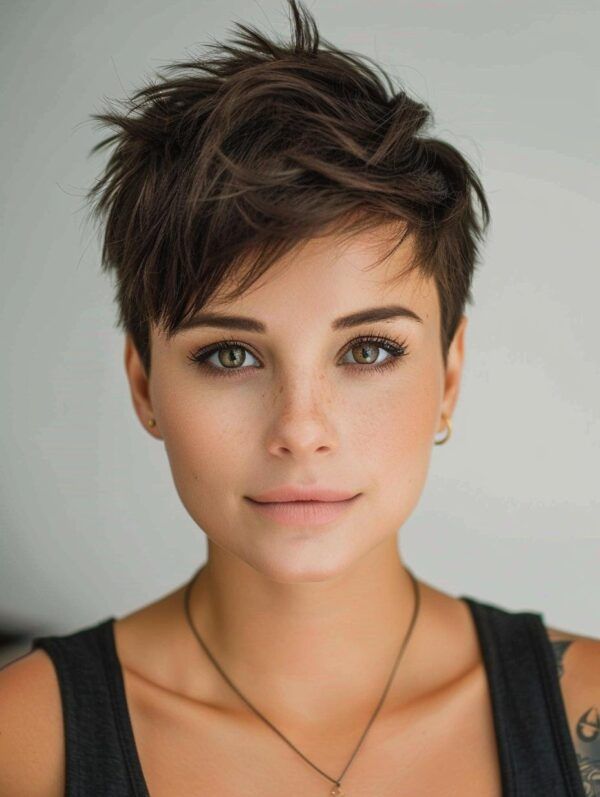 72 Trendy Pixie Haircuts for 2024: Styles for All Ages and Hair Types 3 Pixie Haircuts for 2024