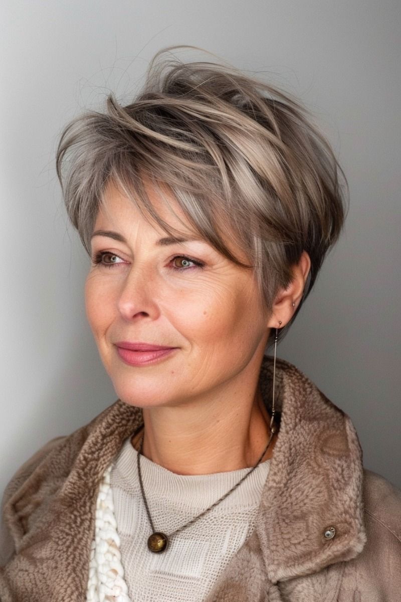 Pixie Hairstyles For Women Over 50