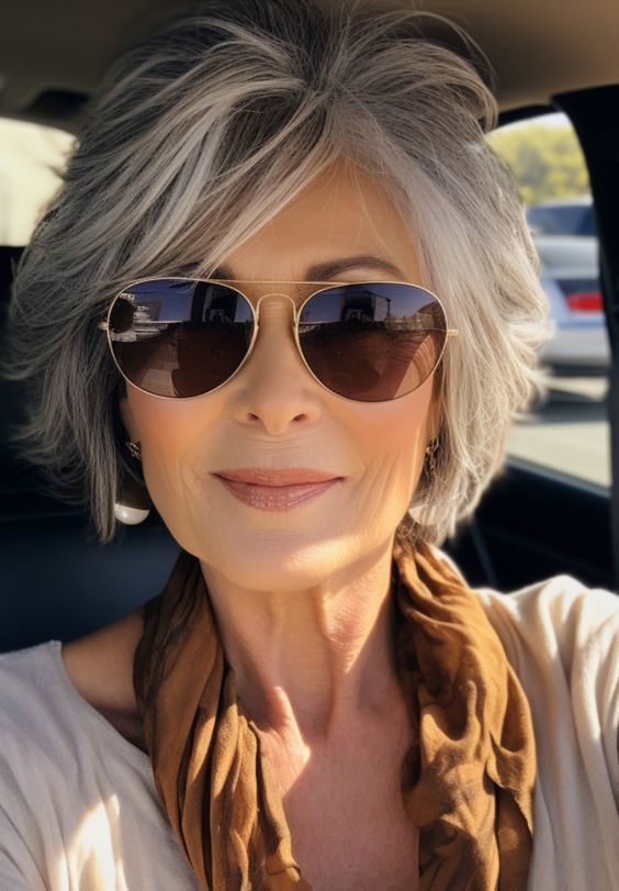 Shag Hairstyles for Women Over 60
