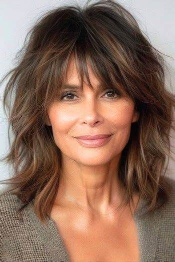 Shag Hairstyles for Women Over 60