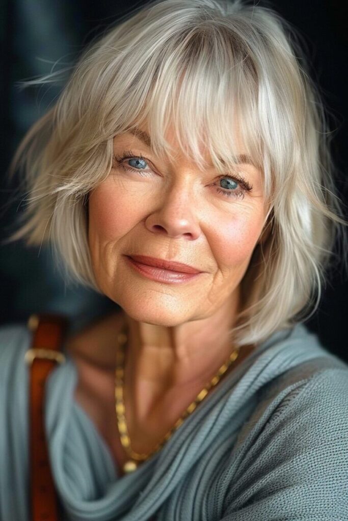 Shag Hairstyles for Women Over 60