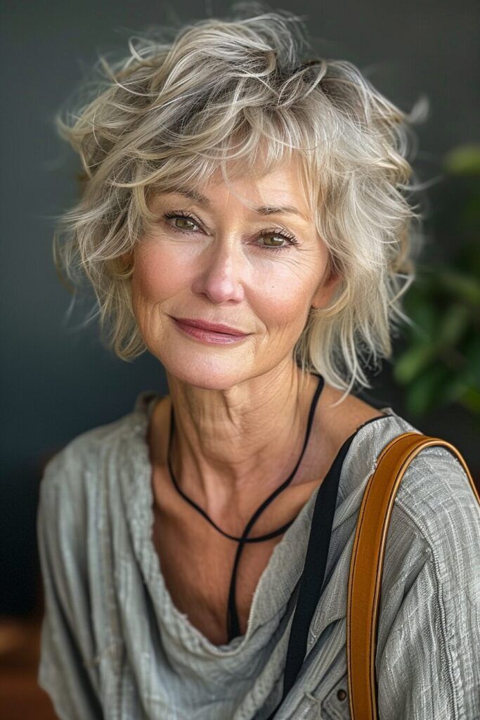 Shag Hairstyles for Women Over 60