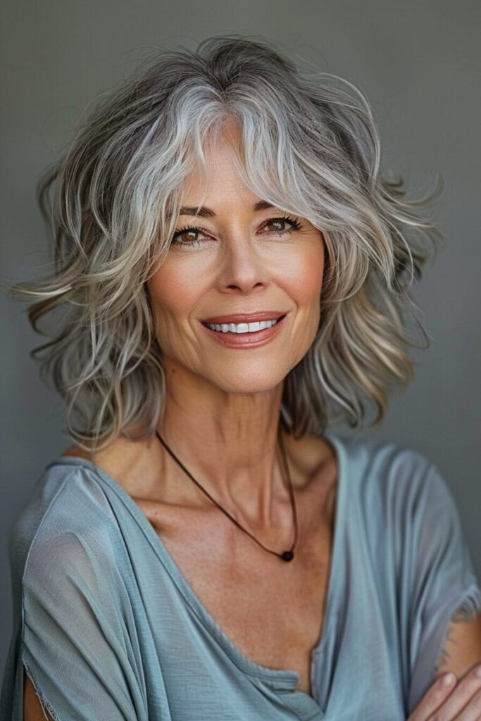 Shag Hairstyles for Women Over 60