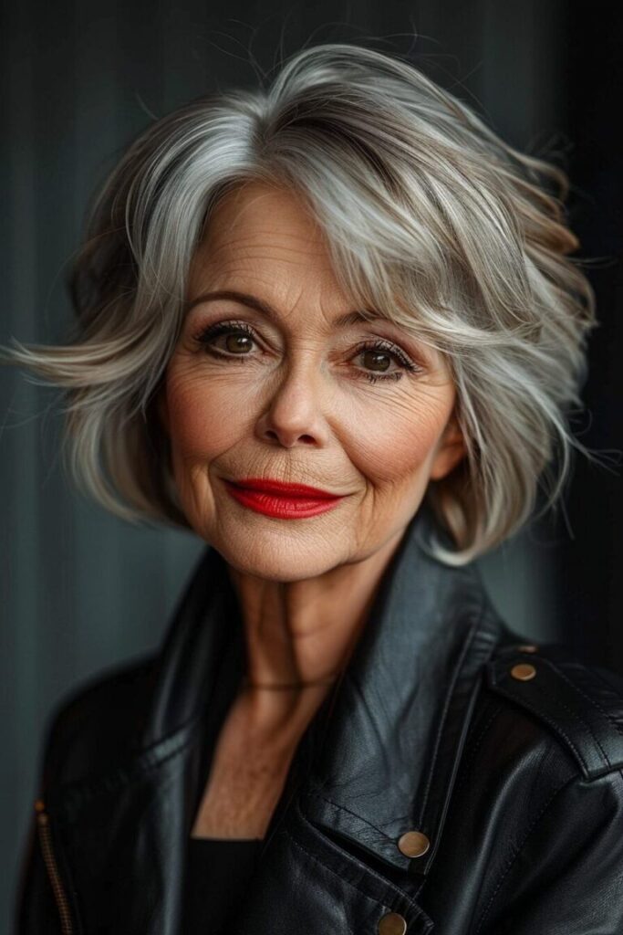Shag Hairstyles for Women Over 60