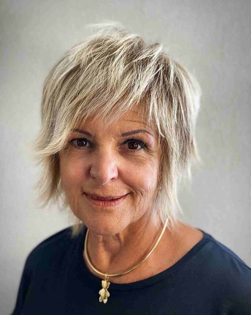 Shag Hairstyles for Women Over 60