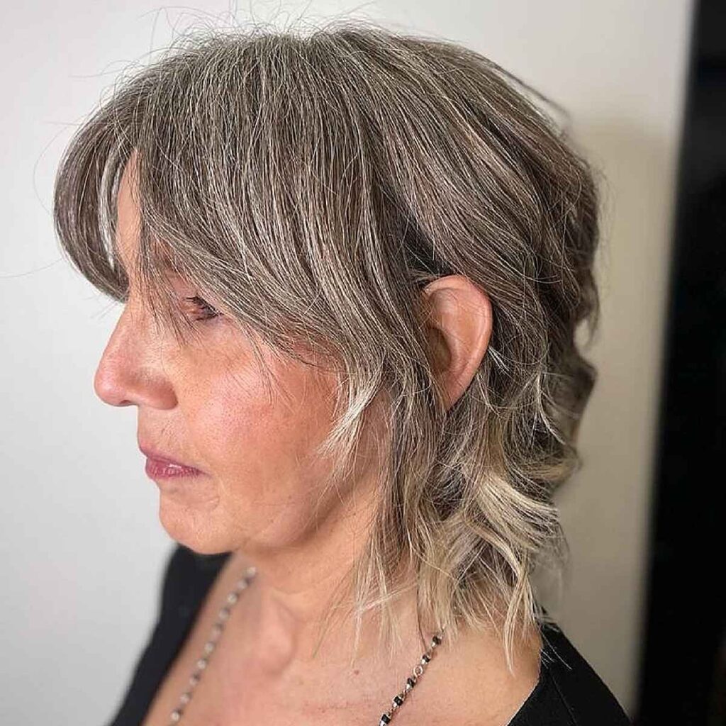 Shag Hairstyles for Women Over 60
