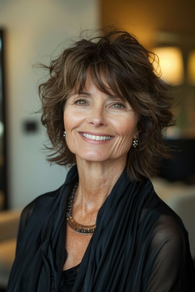 Shag Hairstyles for Women Over 60