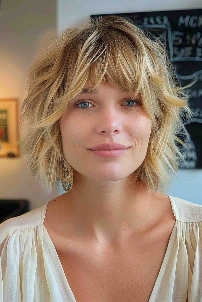 Shag Hairstyles for Women Over 60