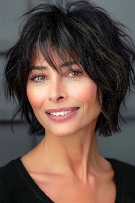 Shag Hairstyles for Women Over 60