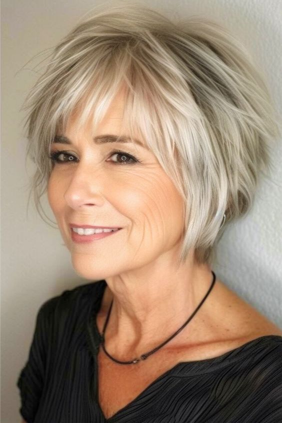 Shag Hairstyles for Women Over 60