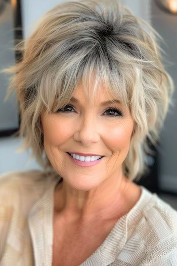 Shag Hairstyles for Women Over 60