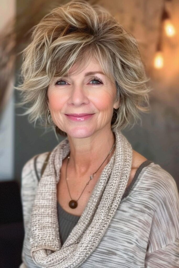 Shag Hairstyles for Women Over 60