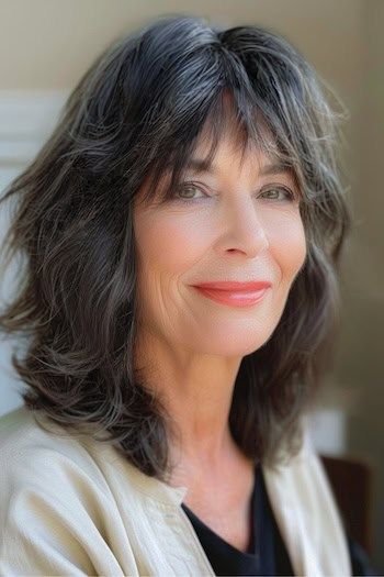Shag Hairstyles for Women Over 60