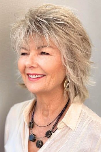 Shag Hairstyles for Women Over 60