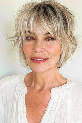 Shag Hairstyles for Women Over 60