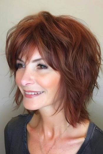Shag Hairstyles for Women Over 60