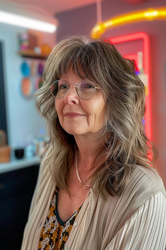 Shag Hairstyles for Women Over 60