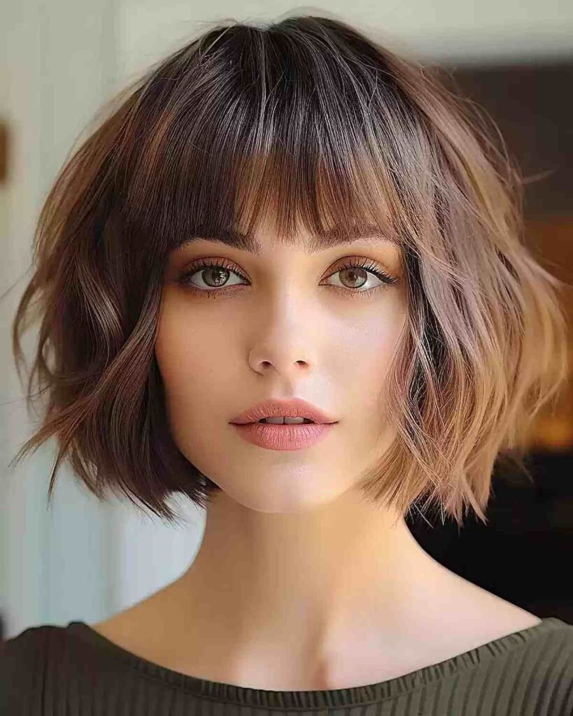 78 Trendy Short Hairstyles with Bangs: Perfect Styles for Layers, Older Ladies, and More 40 Short Hairstyles With Bangs