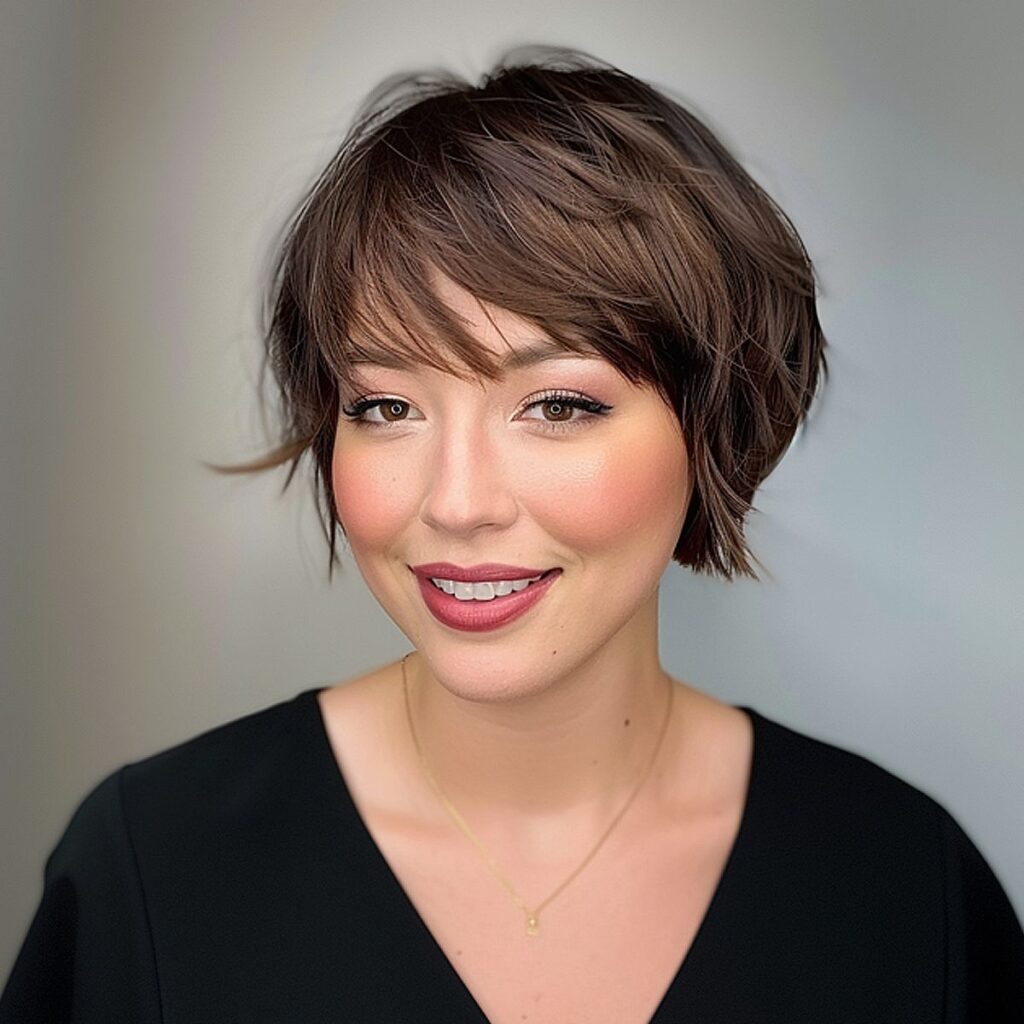 78 Trendy Short Hairstyles with Bangs: Perfect Styles for Layers, Older Ladies, and More 37 Short Hairstyles With Bangs