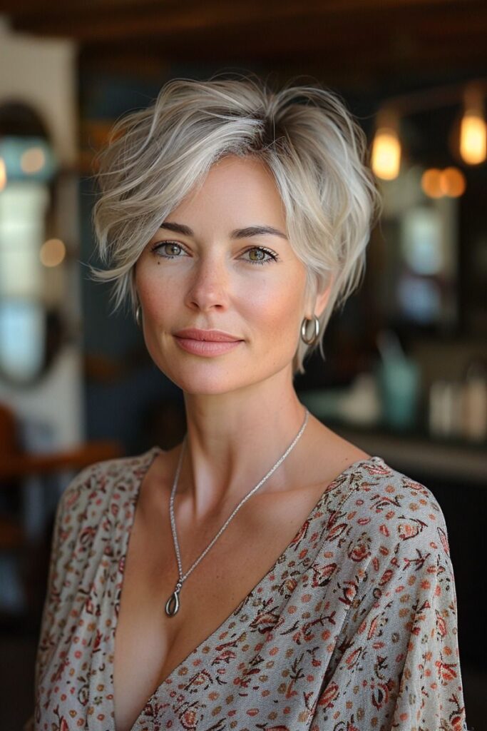 78 Trendy Short Hairstyles with Bangs: Perfect Styles for Layers, Older Ladies, and More 35 Short Hairstyles With Bangs