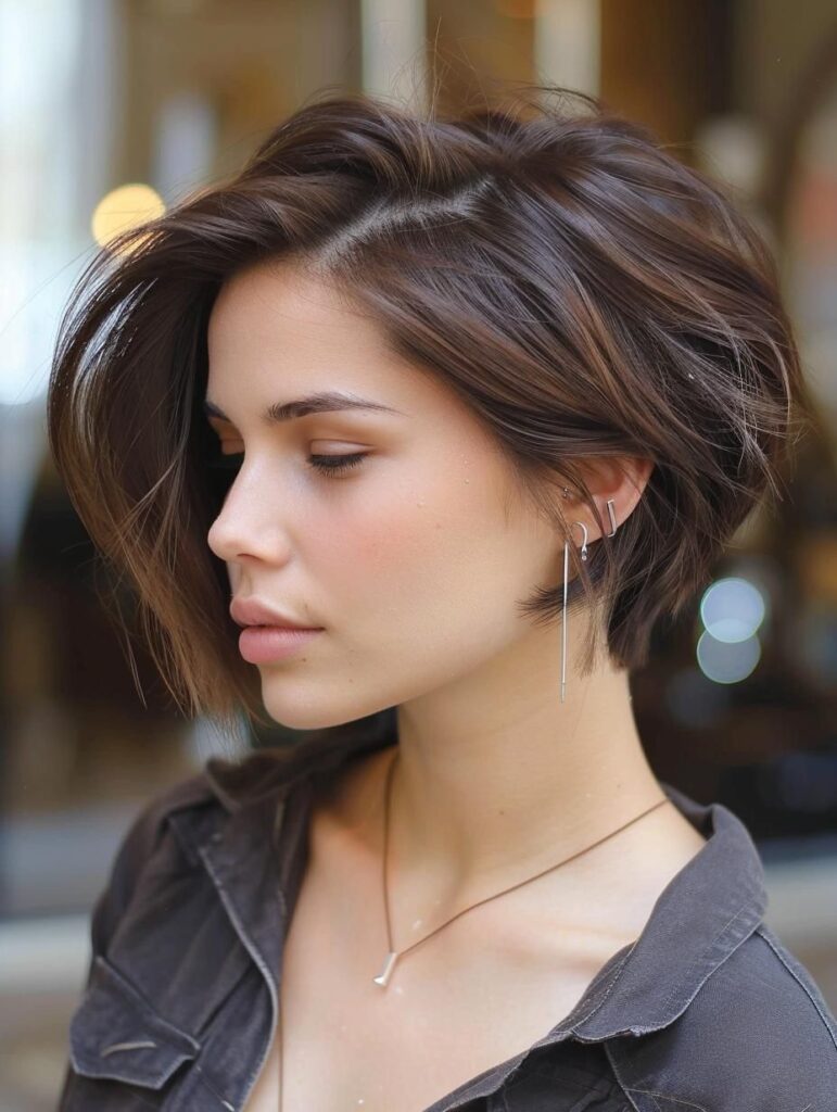 78 Trendy Short Hairstyles with Bangs: Perfect Styles for Layers, Older Ladies, and More 33 Short Hairstyles With Bangs