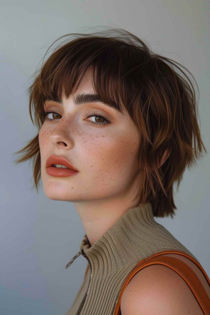 Short Hairstyles With Bangs